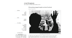 Desktop Screenshot of evanbregman.com